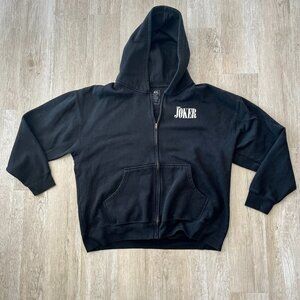 Unisex Batman Black Zipper Jacket "The Joker" - XXL